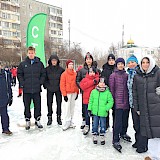 Наши конькобежцы на пьедестале