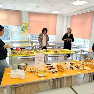 В школе вкусно