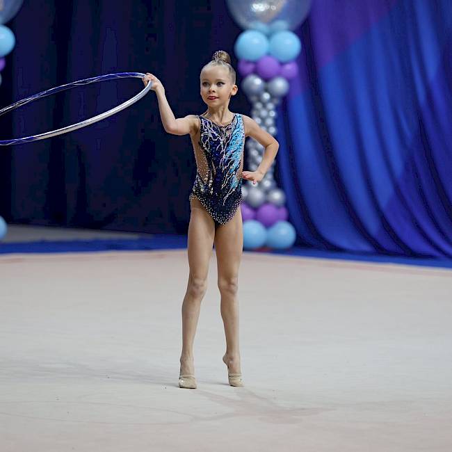 Юная гимнастка России