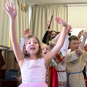 Санта-Клаус заехал в "Корифей"