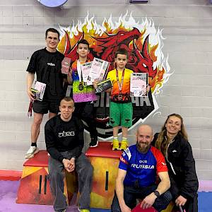 Наши ниндзя снова на пьедестале!