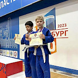 Юный герой дзюдо